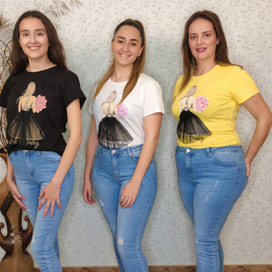 Camiseta de manga corta París